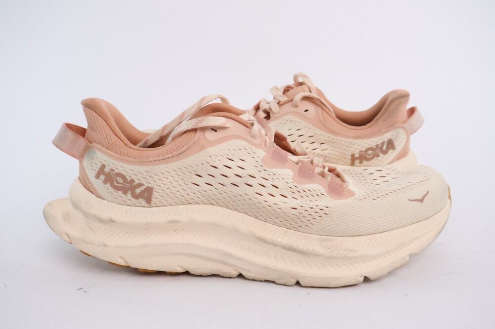 Hoka One One Kawana 2 Vanilla Sandstone Running Shoes Women's Size 8 #38
